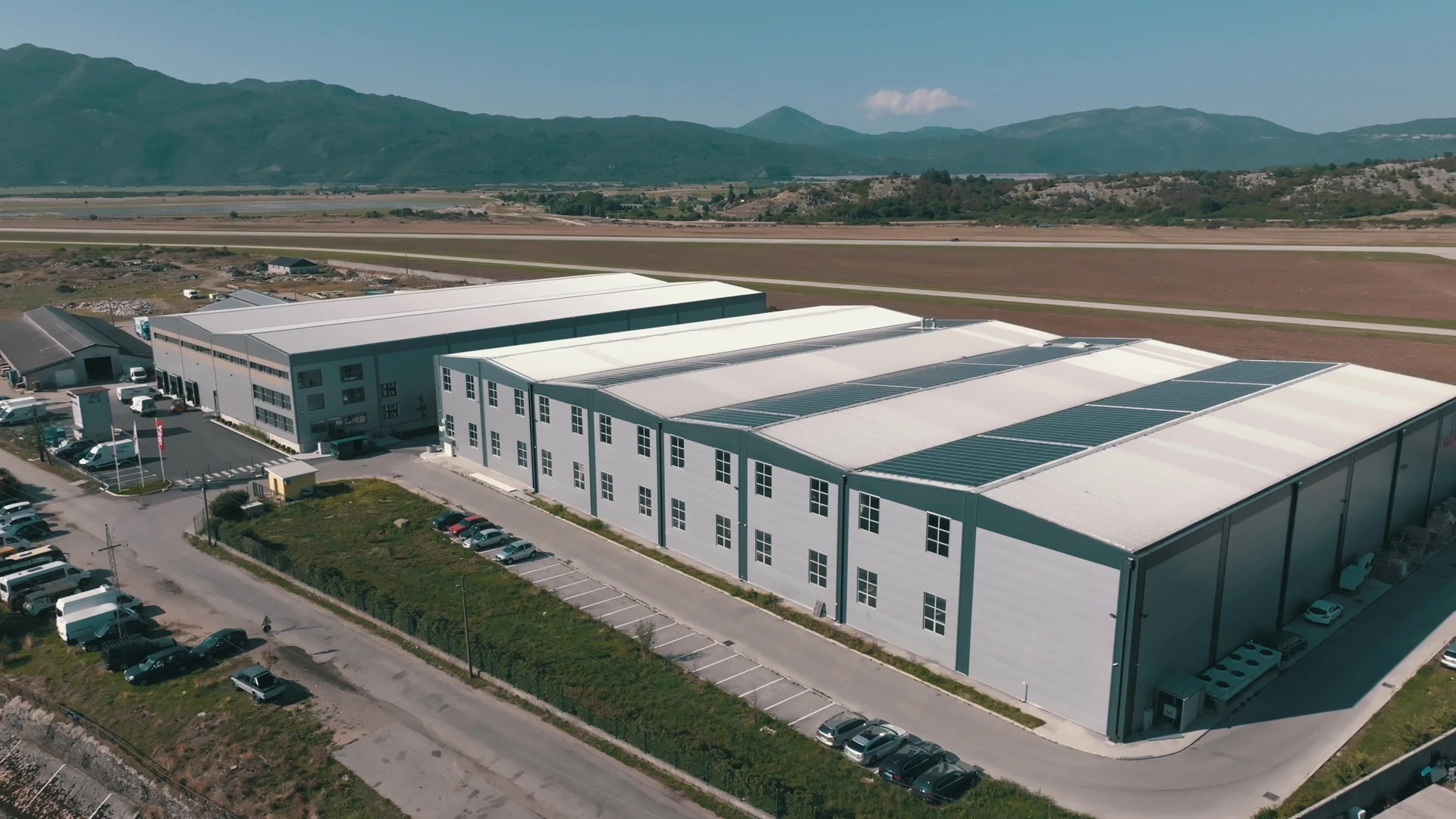 Logistički centar iz vazduha